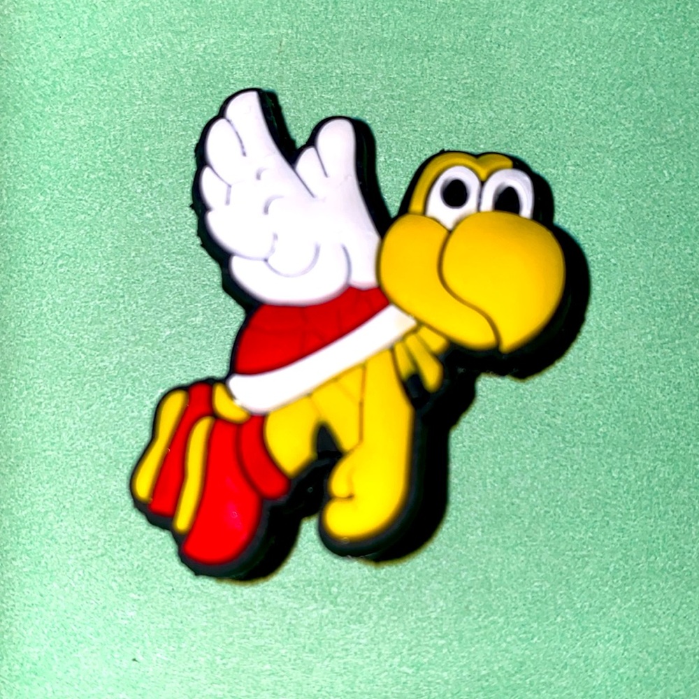 (10 for $15) Koopa Paratropa Super Mario Bros Nintendo Crocs Shoe Charms